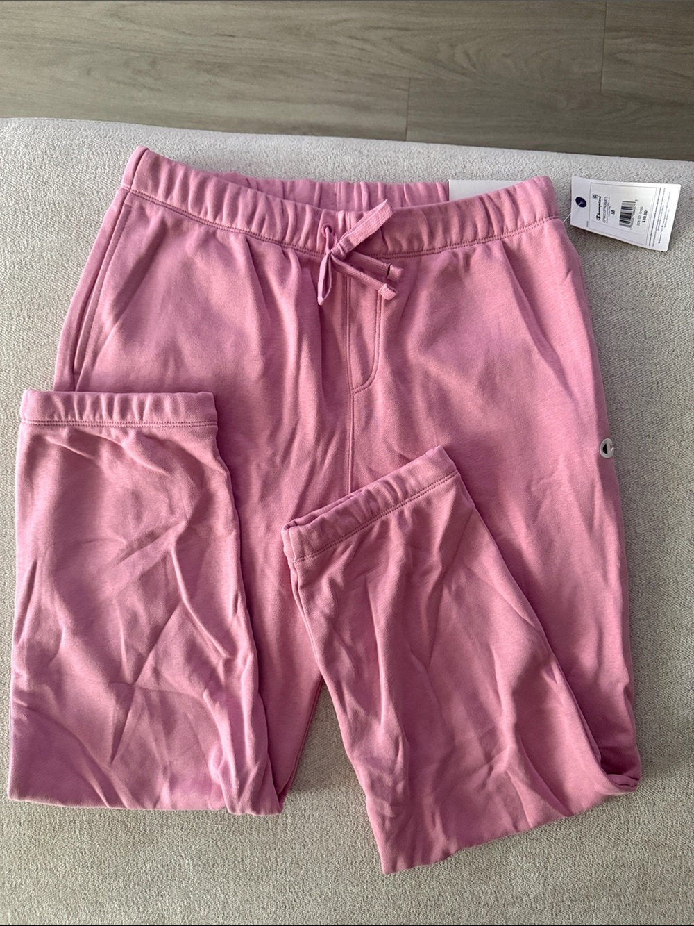 Champion Pink Drawstring Women's Jogger Pants